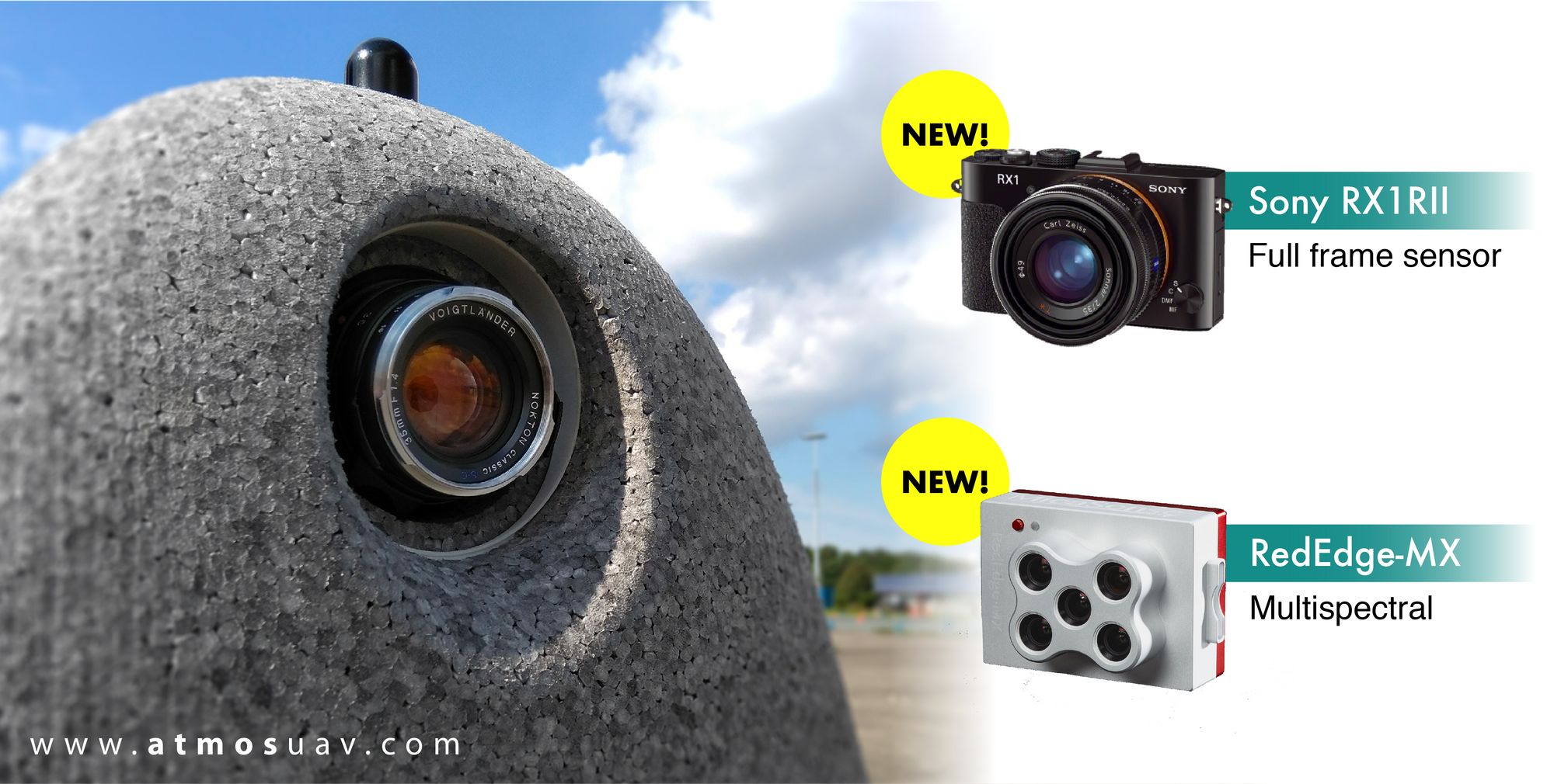 Atmos UAV expands its camera options and launches new software | UAV News |  Atmos