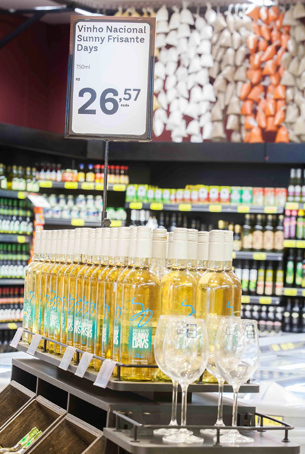 Cartazes para ilha de produtos