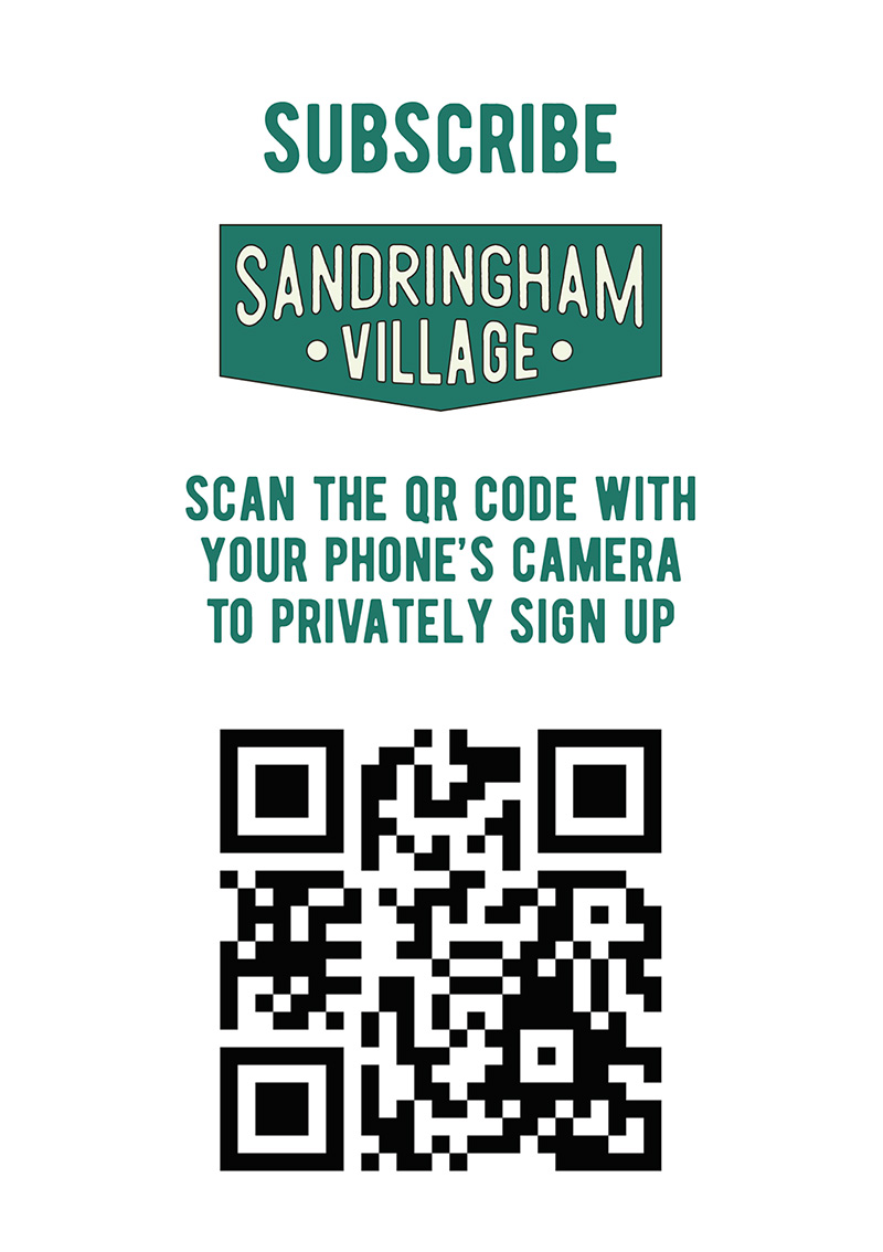 Subscriber Flyer with QR Code
