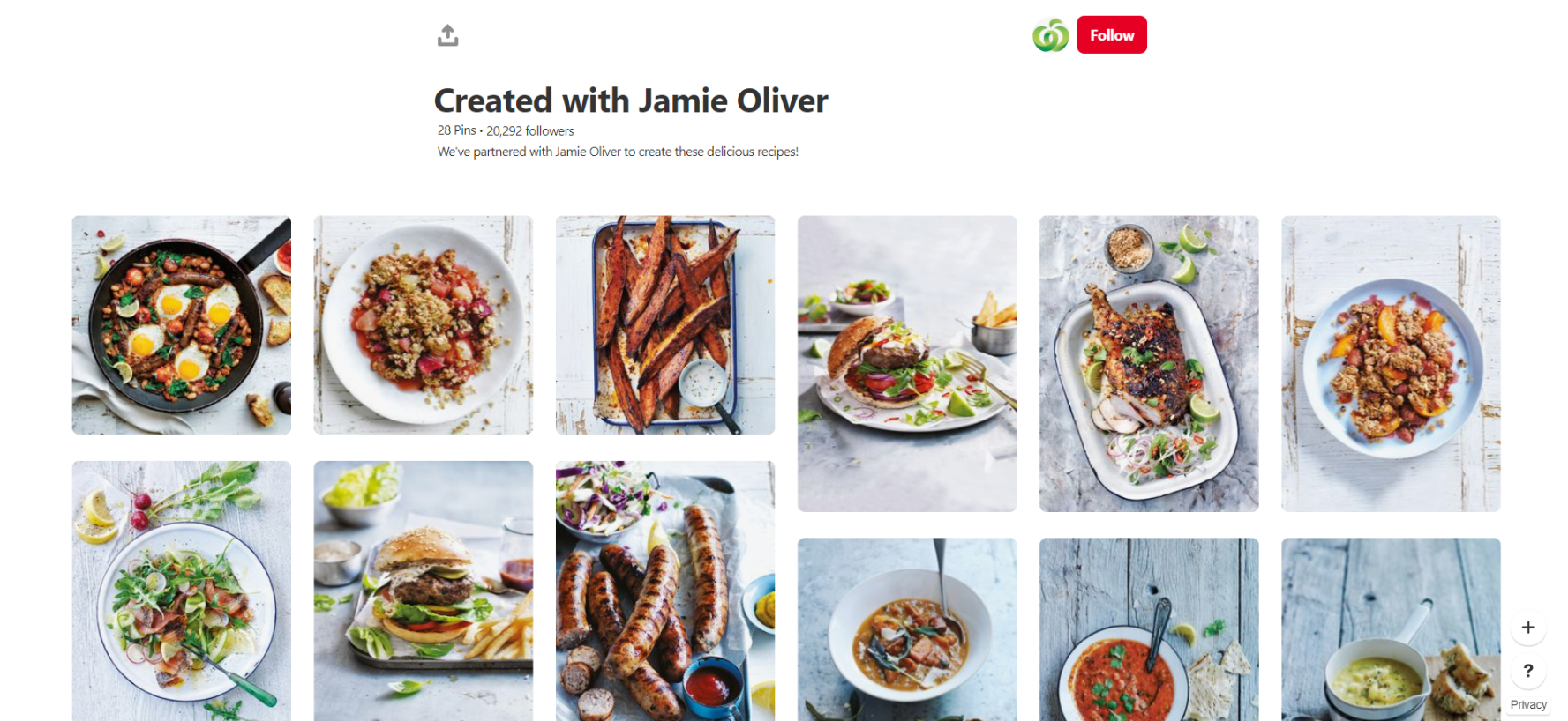 Woolworths is one of the most beautiful food profiles on Pinterest