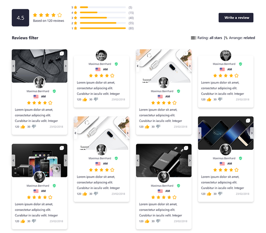 Ali Reviews is one of the best review apps at Shopify