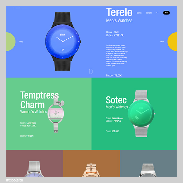 Storm London is a cool wristwatch and accessories store