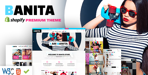 The fourth great Shopify template - Banita