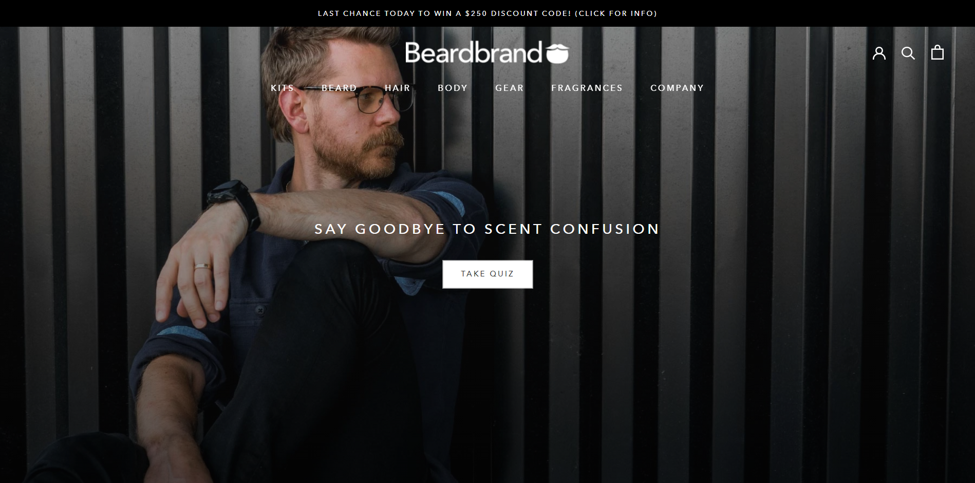 The second example of a good landing page