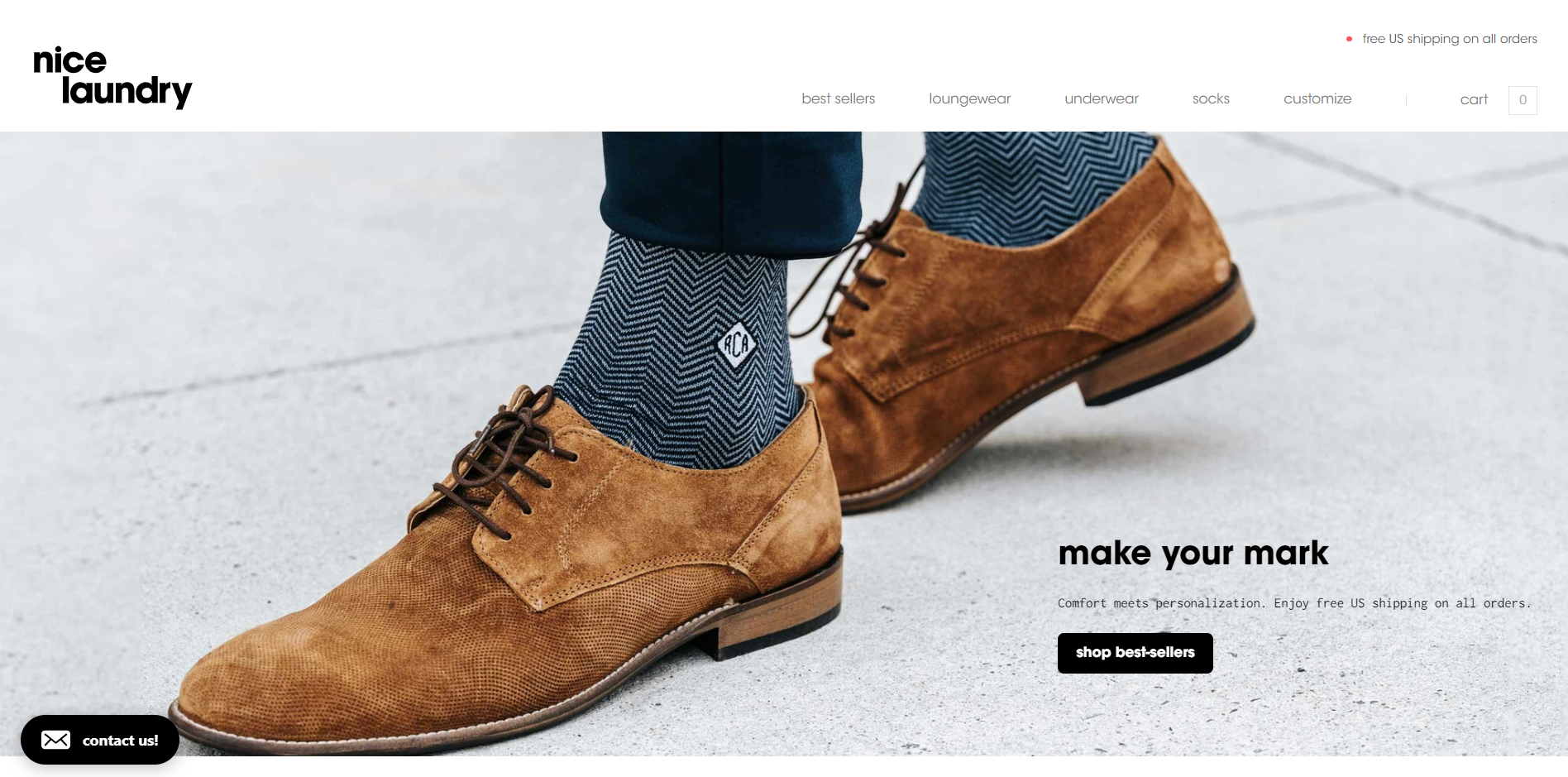The fourth example of a good landing page