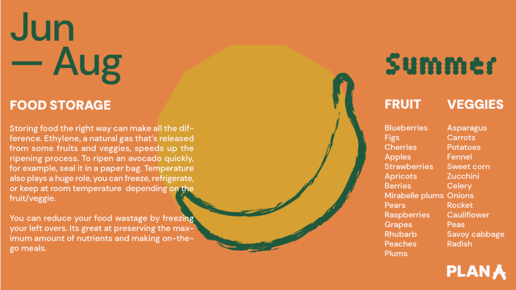 Academy Fruit and summer calendar
