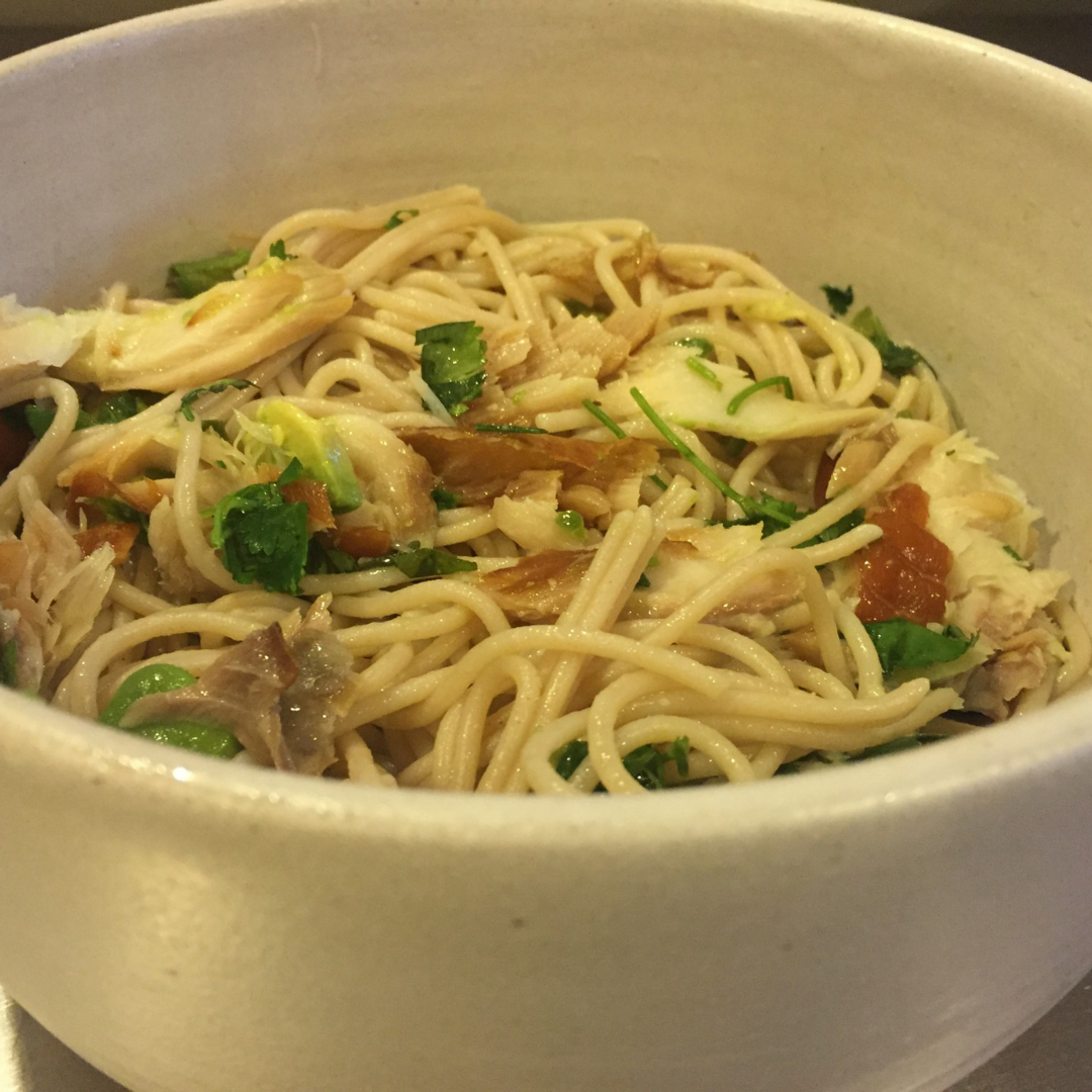 Fast and Easy Smoked Fish Pasta