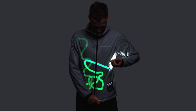 Solar charged jacket Vollebak www.vollebak.com
