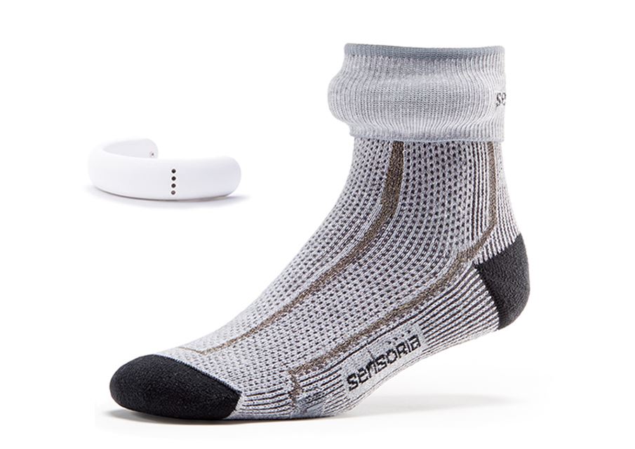 Sensoria smart sock www.sensoriafitness.com