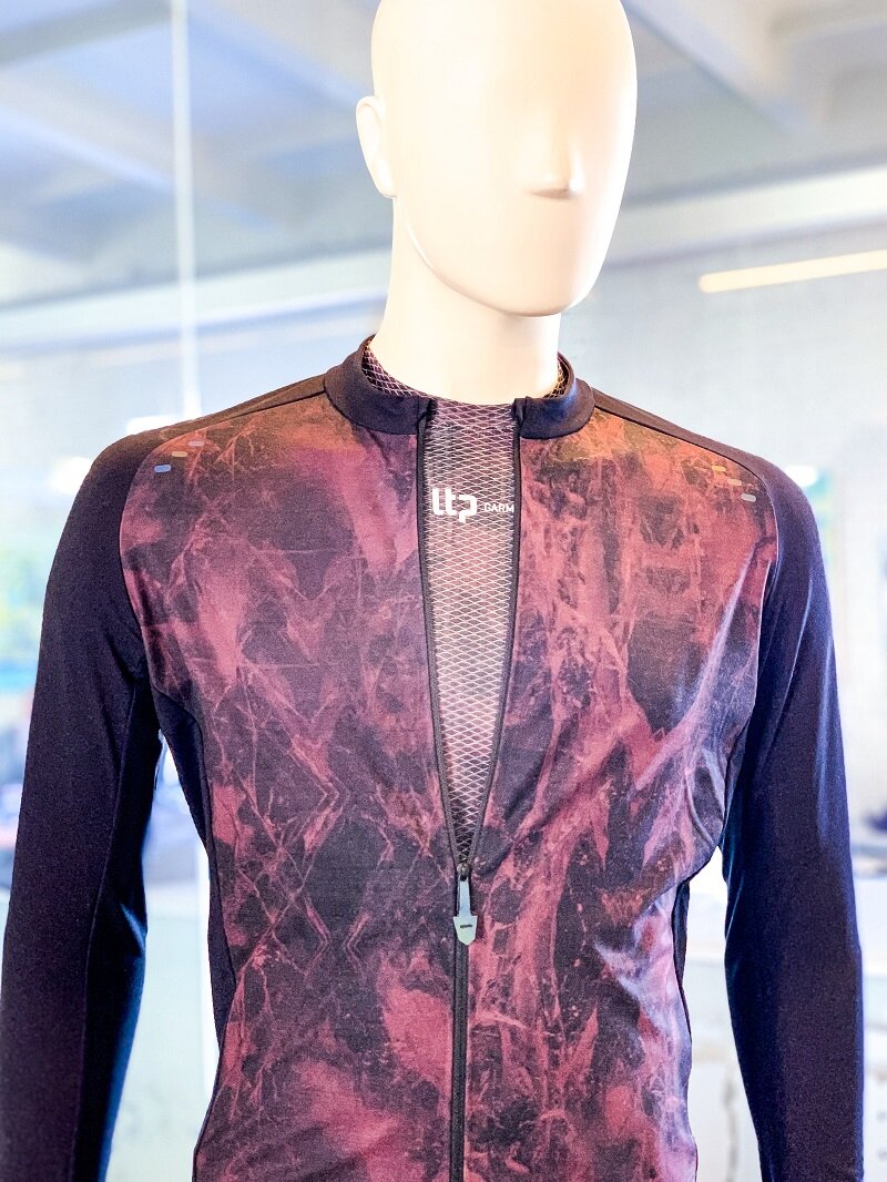 Base layer and Jacket by LTP made of Thygesen & Birk and Payen fabric.