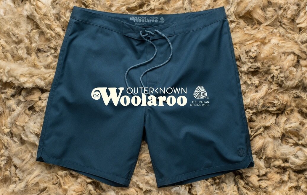 Outerknown Wollaroo boardshort, image at www.outerknown.com