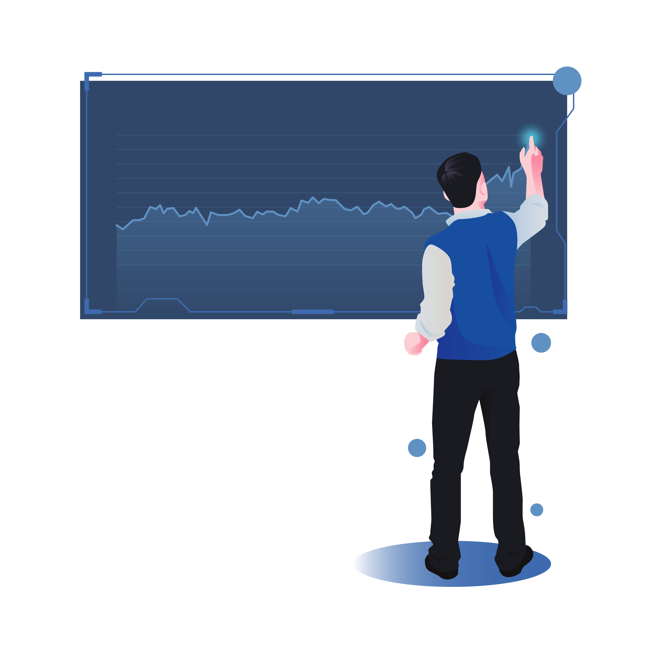 Desktop and Mobile illustration