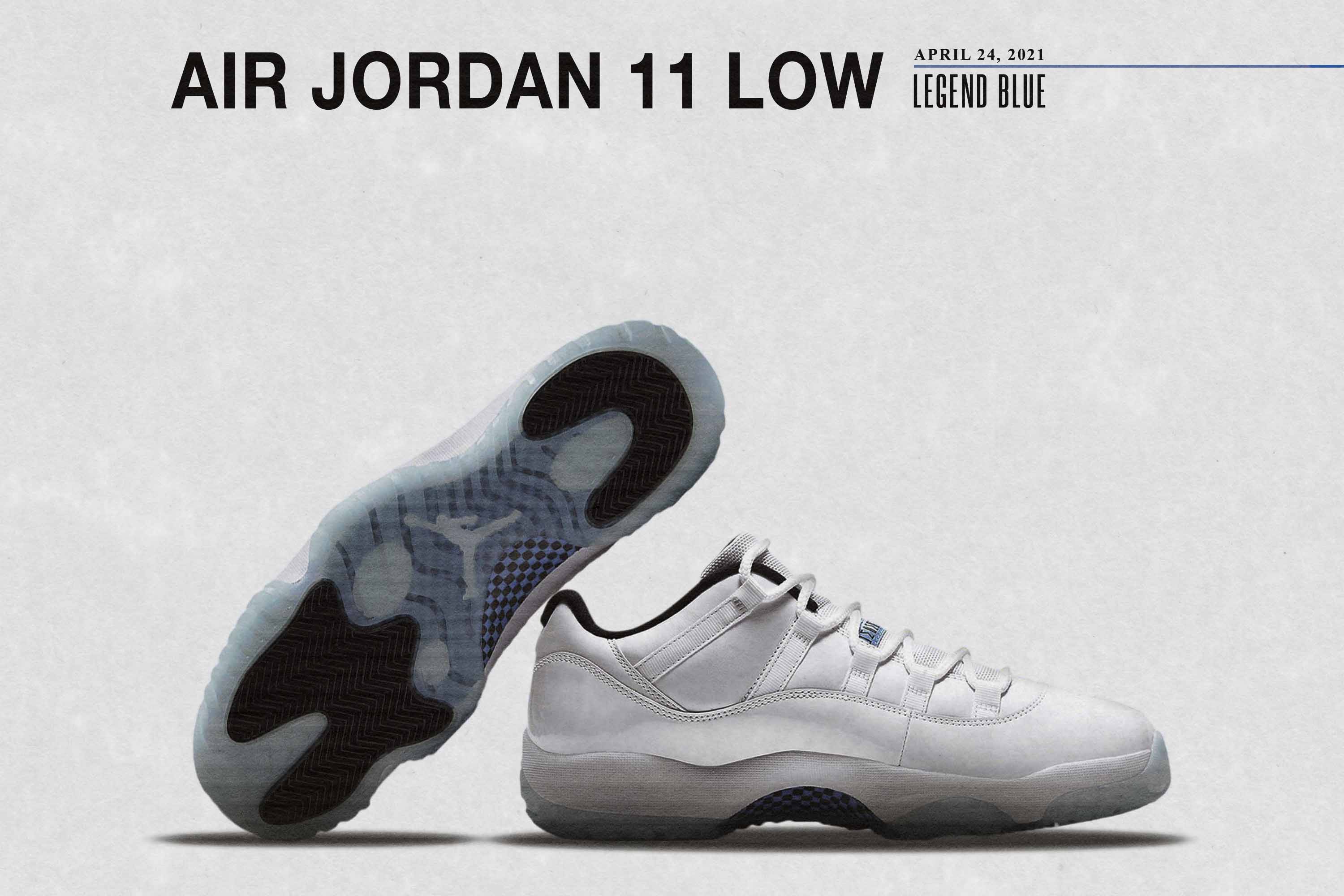 Air Jordan 11 Low Legend Blue Debuts This April