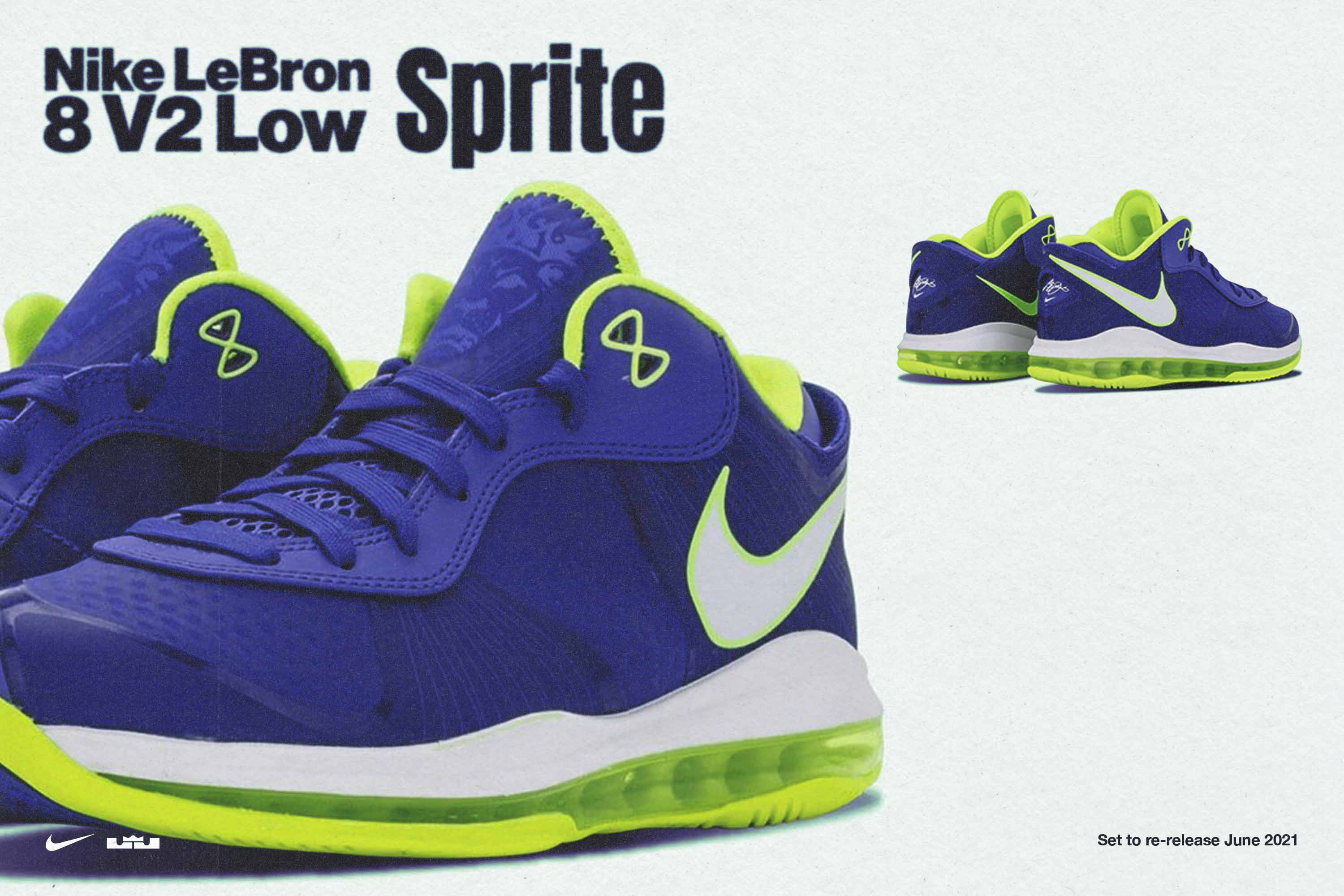 lebron 8 sprite 2021