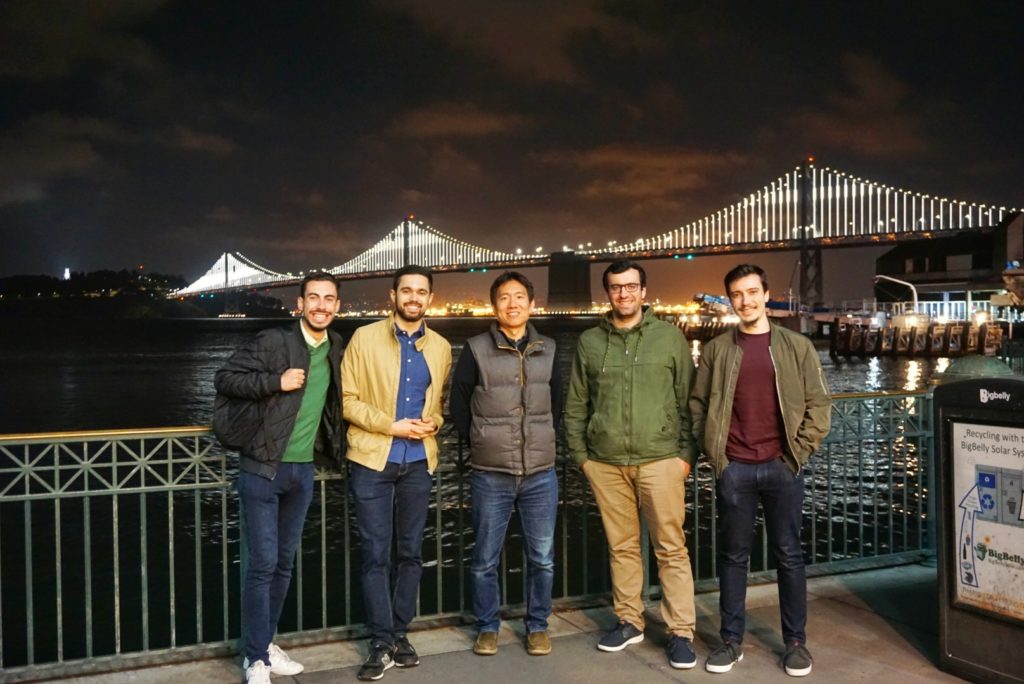 Some of the Pixelmatters team with Ka Wai in San Francisco.
