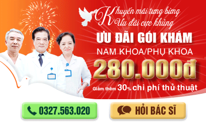 Gói khám nam khoa/phụ khoa 280k