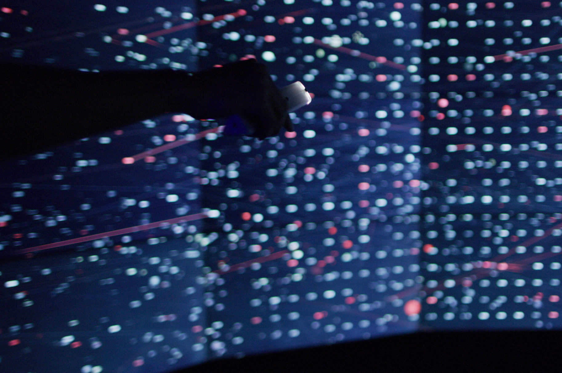 Image showing a gesture based interaction in 3D space