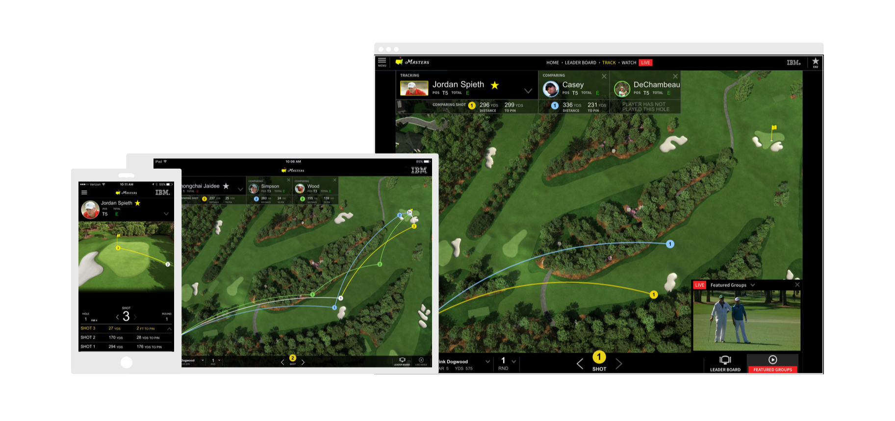 Mobile app, iPad app, and desktop version