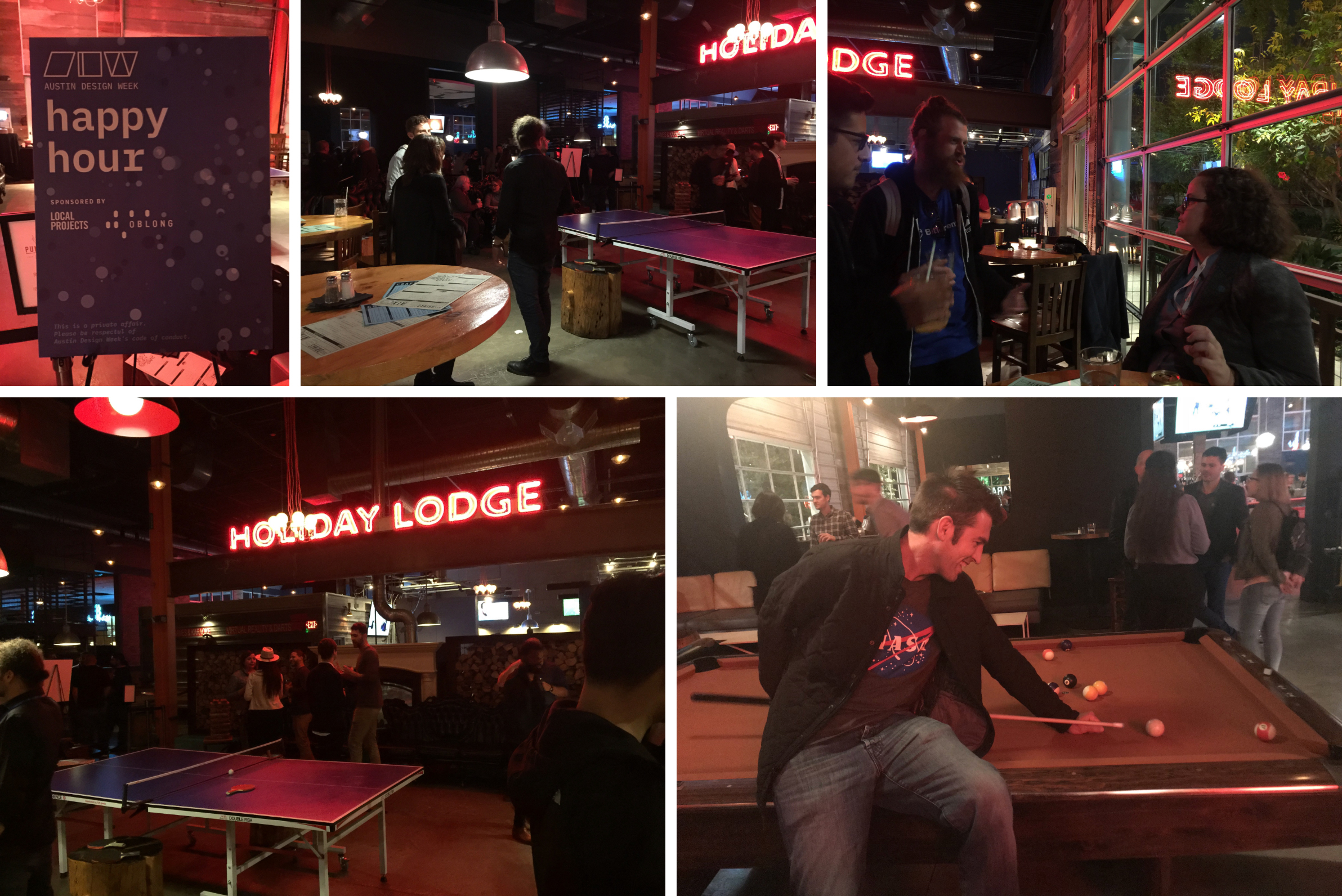 Photos of the Happy Hour
