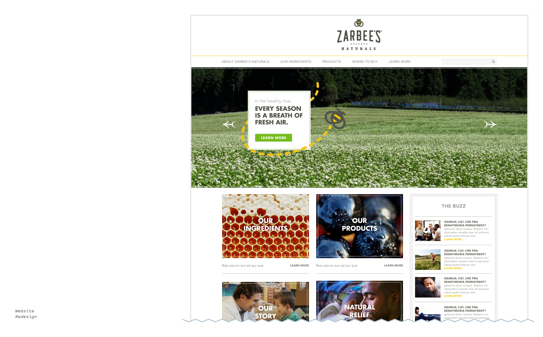Zarbee's logo design