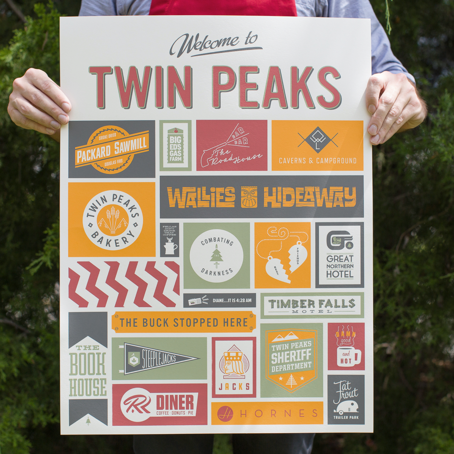 Photo of Twin Peaks poster