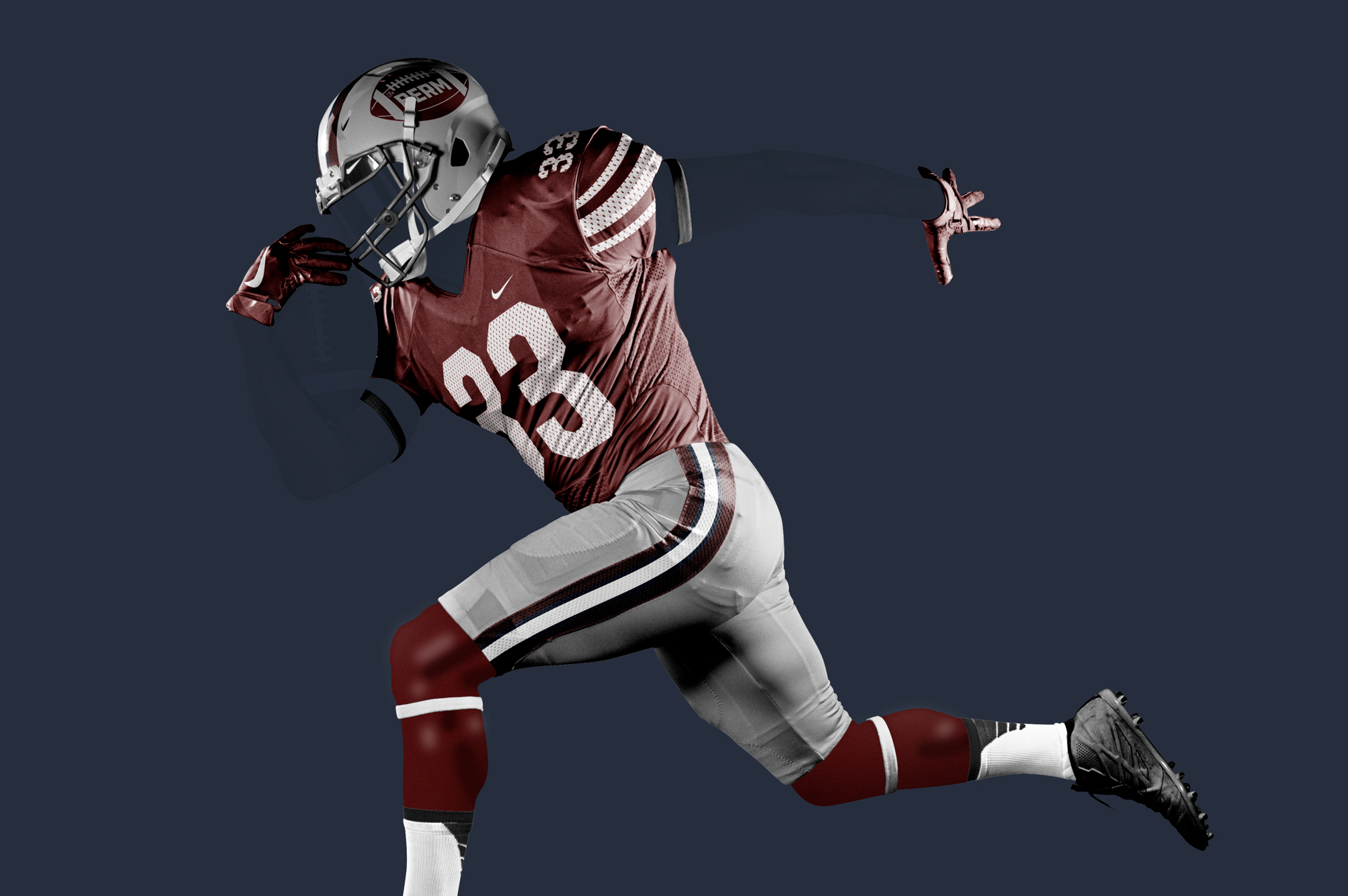 Hero photo of home football uniform