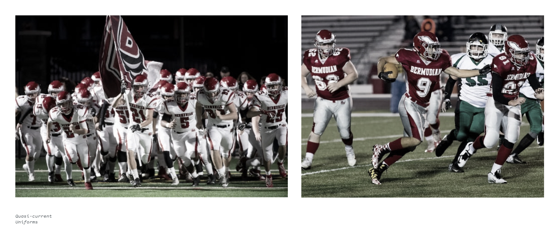 Bermudian current uniforms
