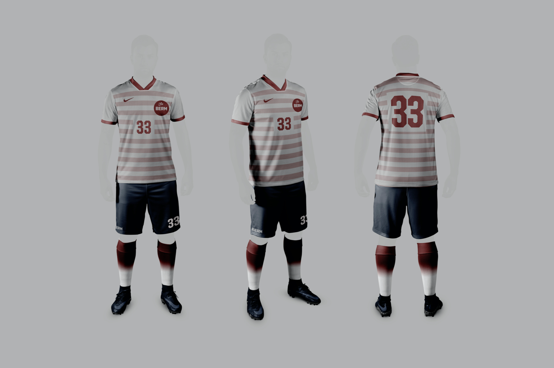 Home soccer uniform