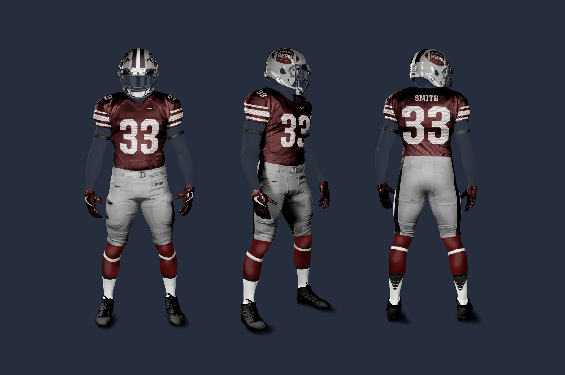 Home football uniform