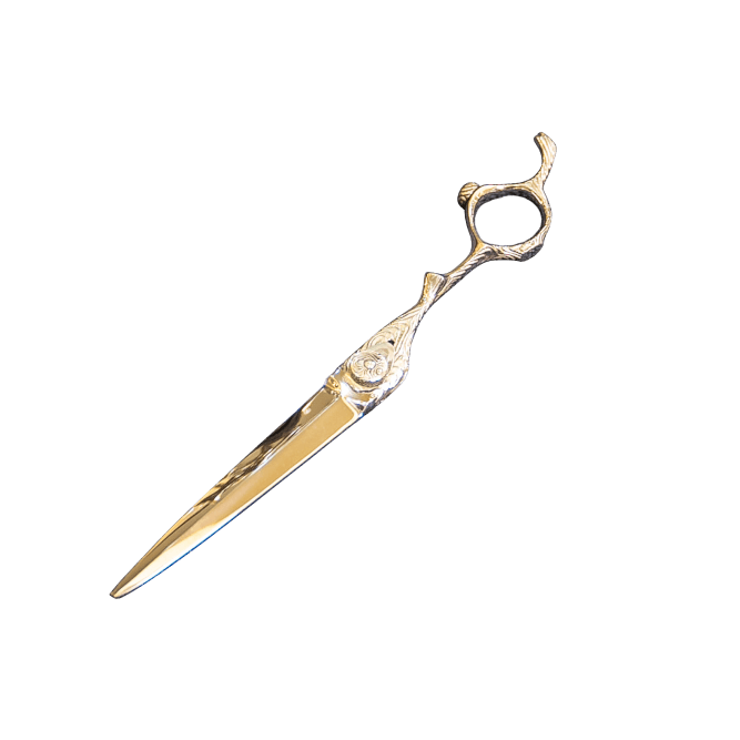 Beautiful barber's scissors