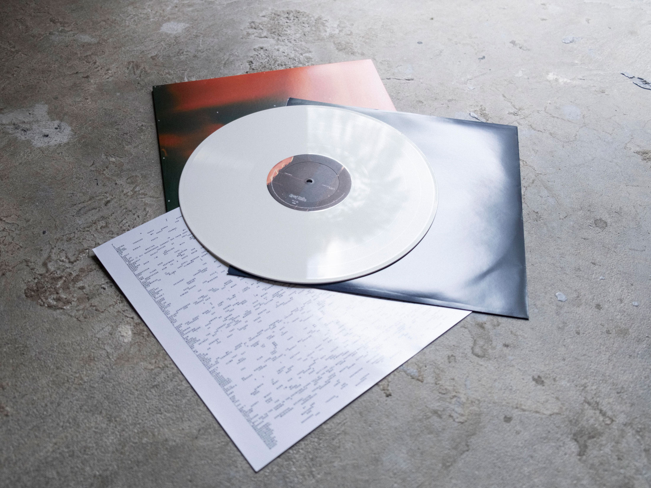 12" vinyl design for Violence - Area Sub Rosa.
