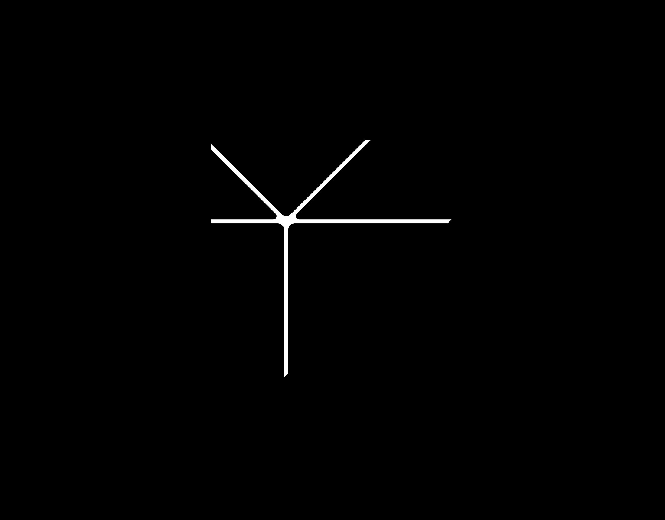 Violence logo on black backround.