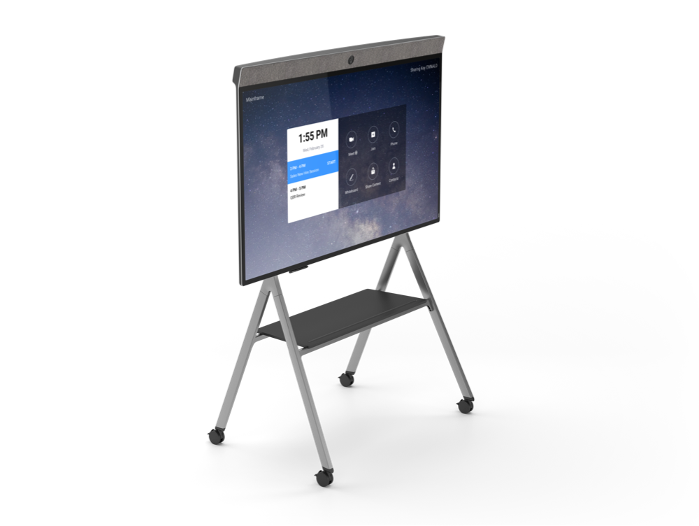 neat board on rolling stand