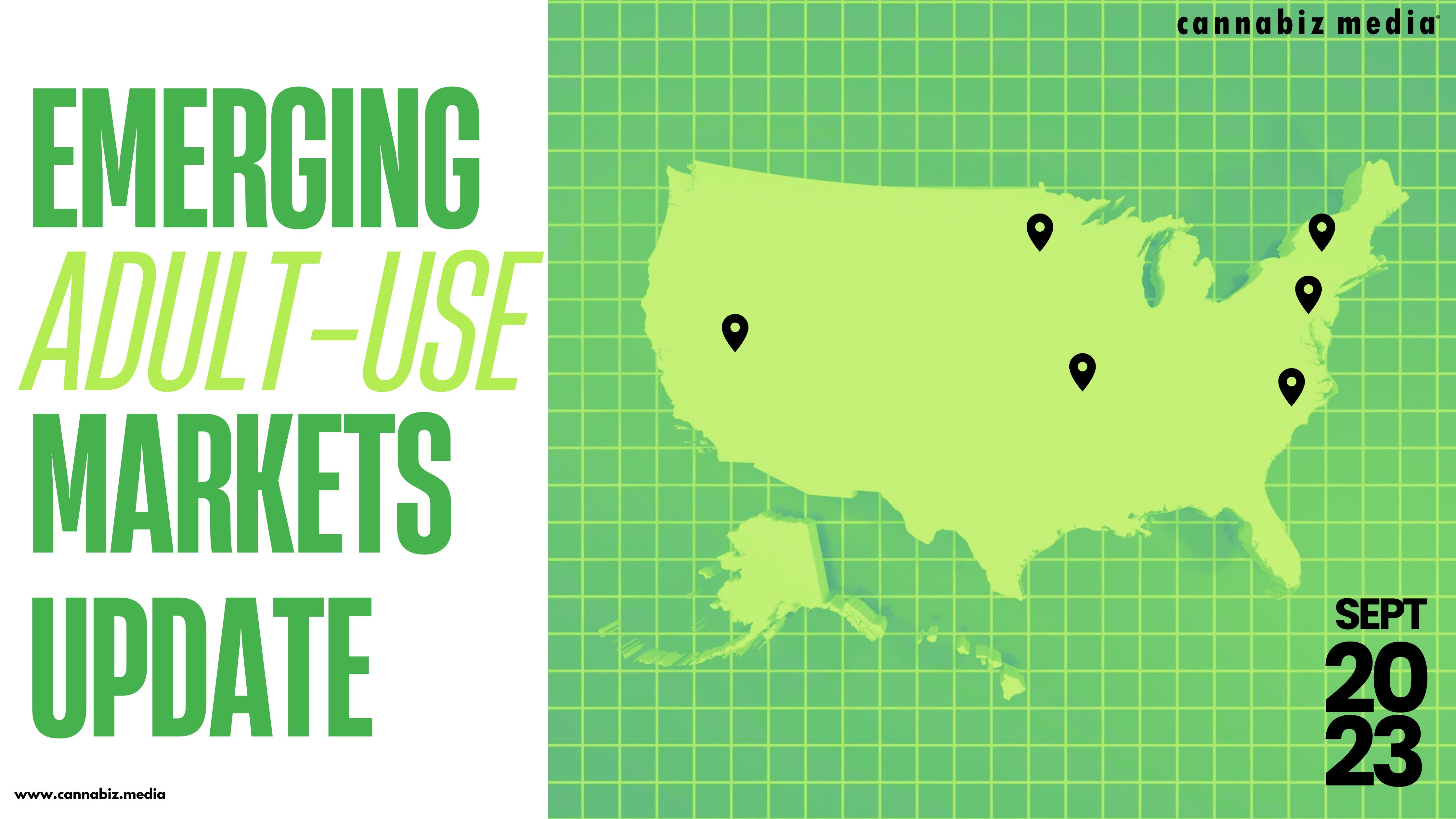 Emerging Adult-Use Markets Update: September 2023 | Cannabiz Media