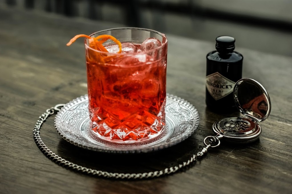 Unconventional Negroni hendricks