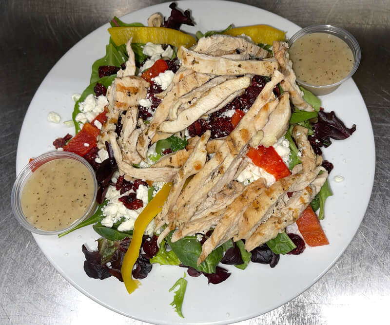 Mediterranean salad.