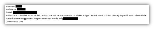 Swiss Life Investo Erfahrung