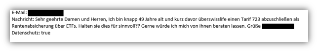 Swiss Life Investo Erfahrung