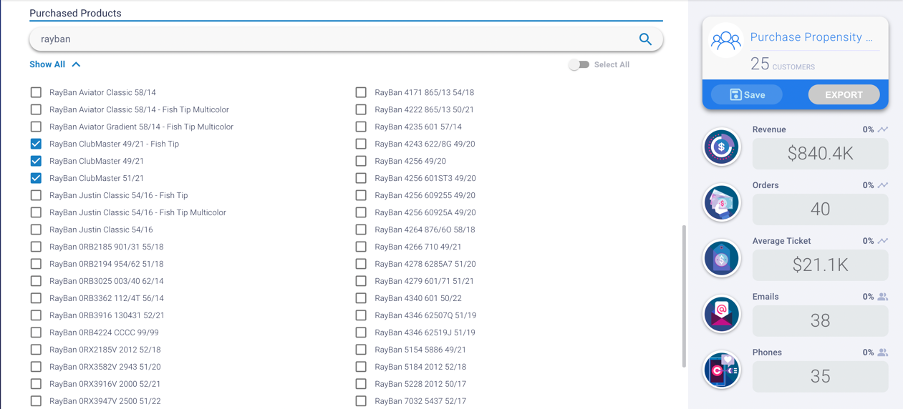 Audience creator module in Predictable Media Platform.