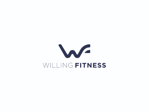 Willingfitness logo in black on a white background