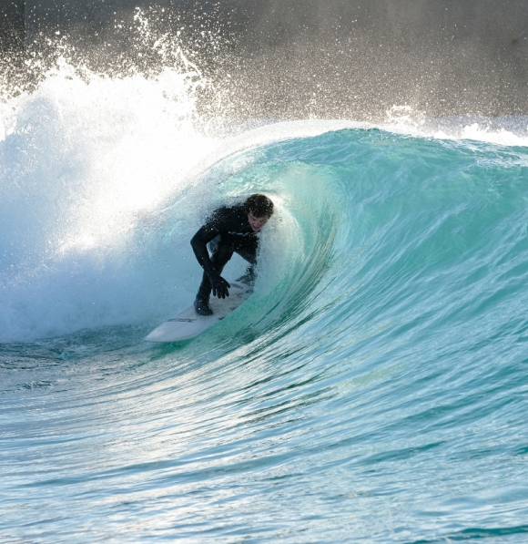 Will surfing a barrel