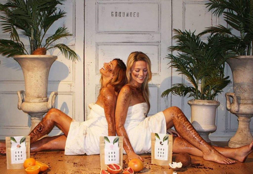 Grounded Body scrub product range
