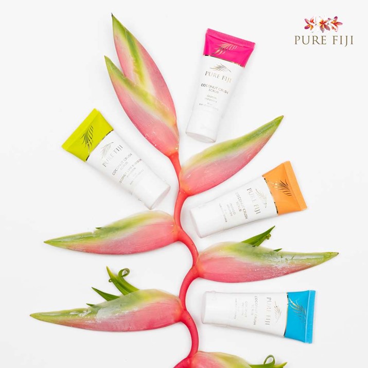 Pure Fiji body scrub range