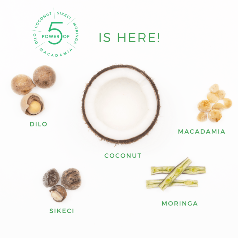 Pure Fiji oil ingredients