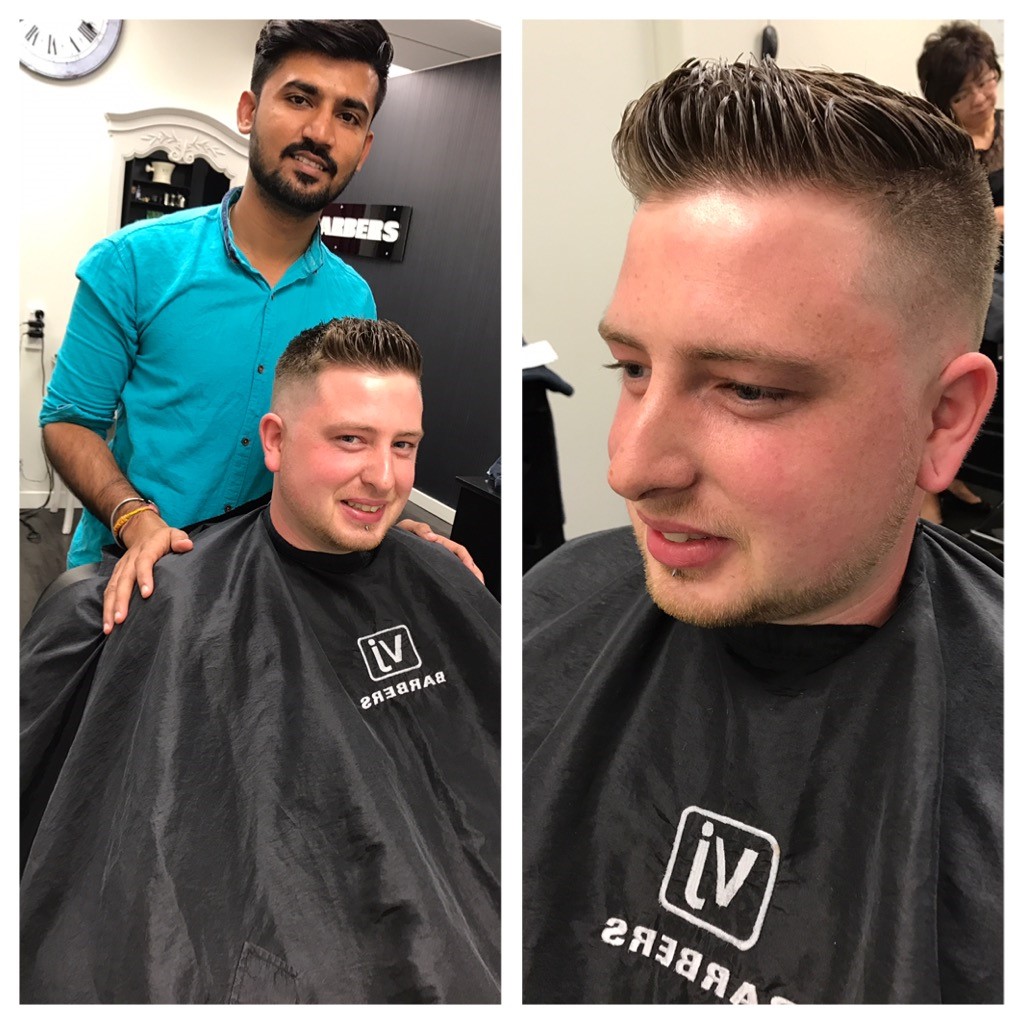 Gokul Client with Sesser hair cut