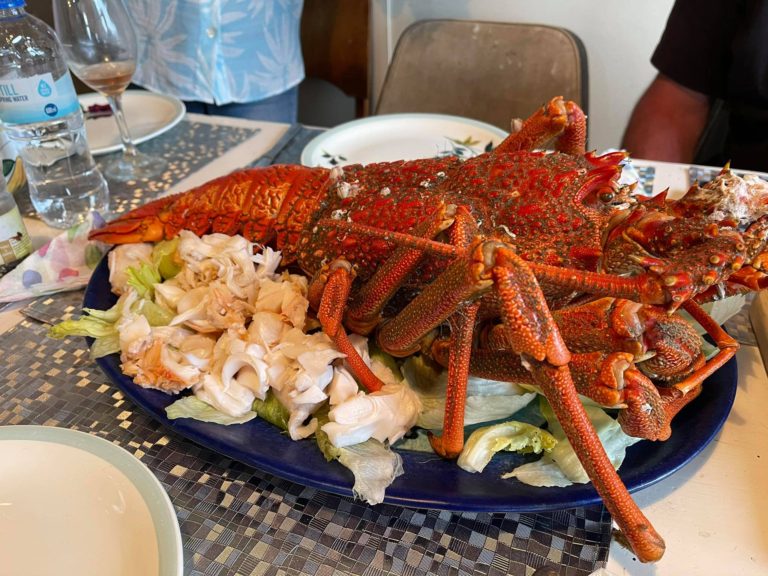 Crayfish in dinner