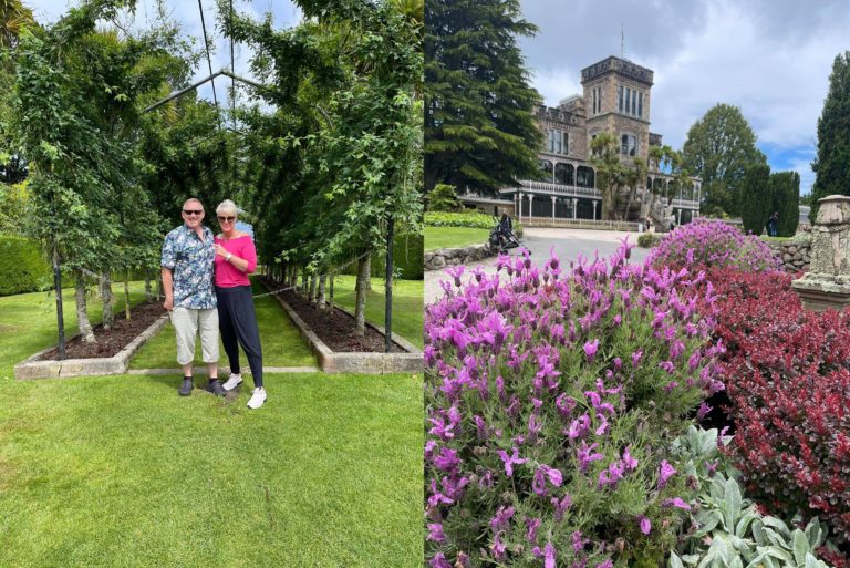 Larnach castle and beautiful garden
