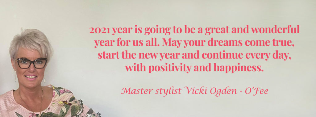 Vicki quote for coming new year with happiness and positive thoughts