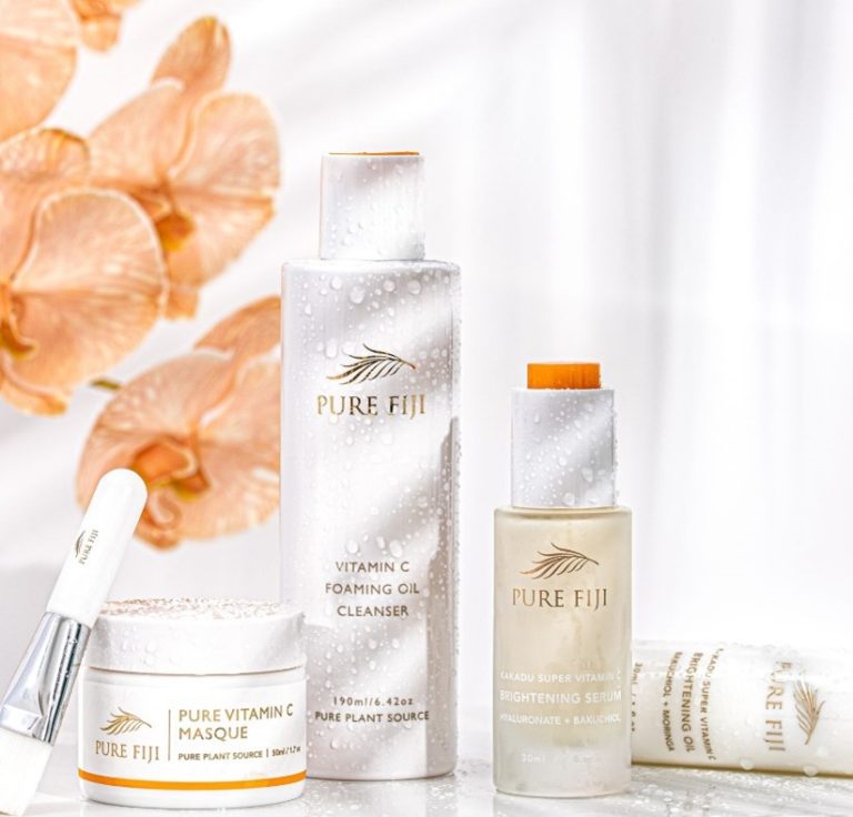 Pure Fiji Vitamin C, Pure Fiji masque, Pure Fiji oil, Pure Fiji serum