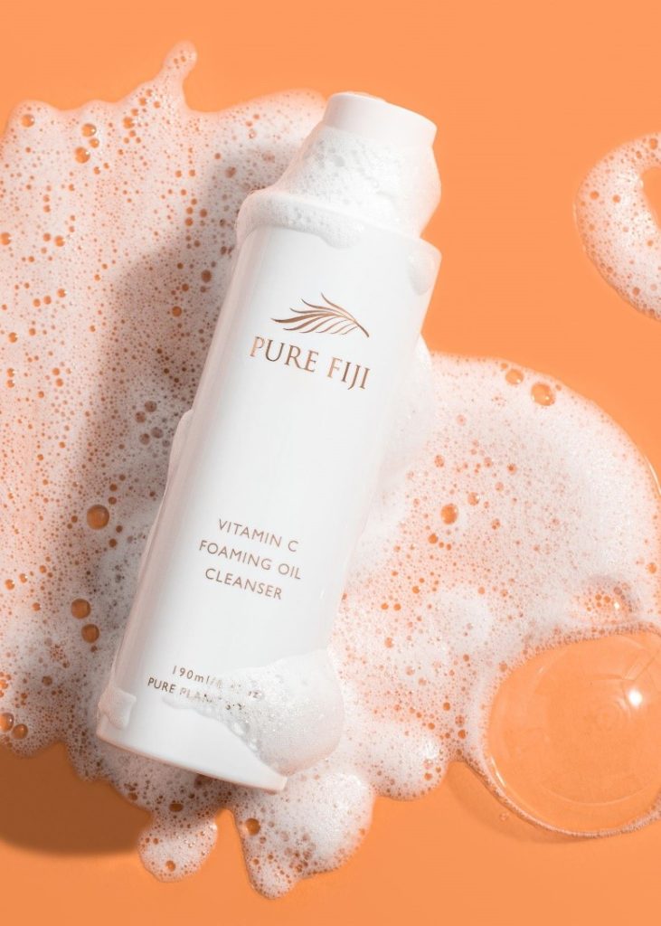 Pure Fiji vitamin c foaming oil cleanser